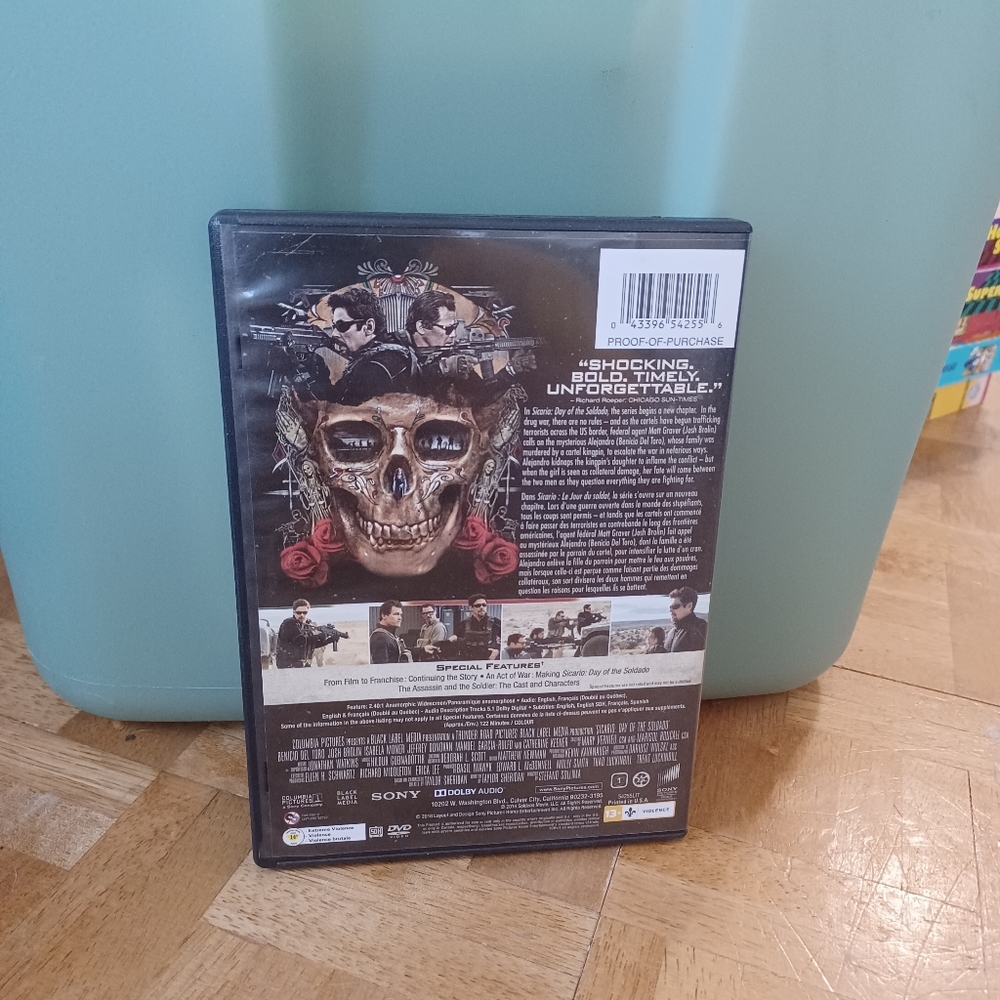 Sicario Day Of Soldado DVD - Picture 2 of 3